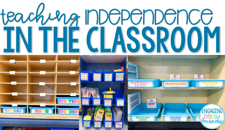 How I Help My Students Become More Independent