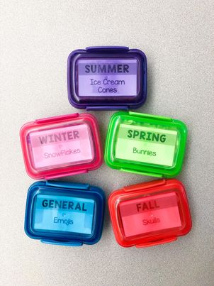 Mini Eraser Storage Tips for the Classroom - Engaging Early Learners