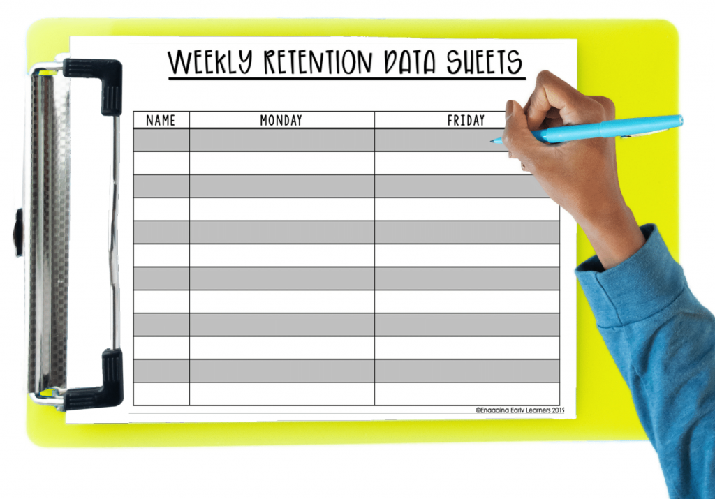 All Things Data Sheets - Engaging Early Learners